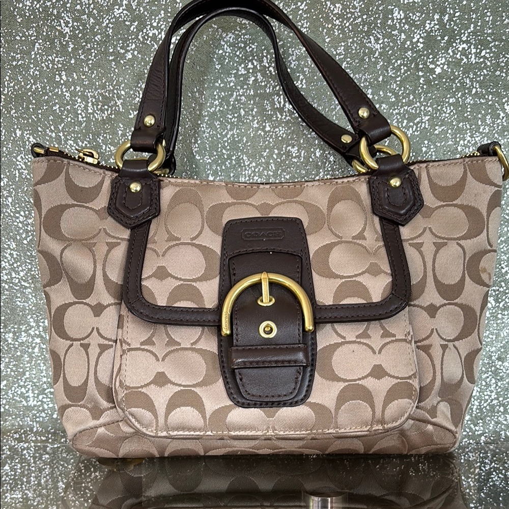 Coach Brown mini Campbell gorgeous